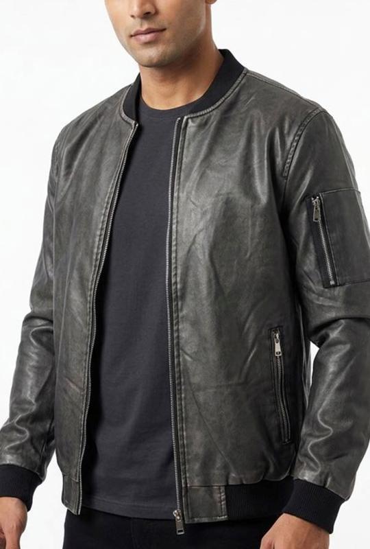CAMPERA PU LAVADA AGOSH
