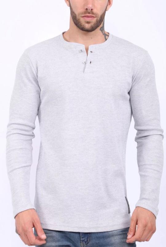 REMERA PANAL C/BOT M/L WYSOTA BANDO